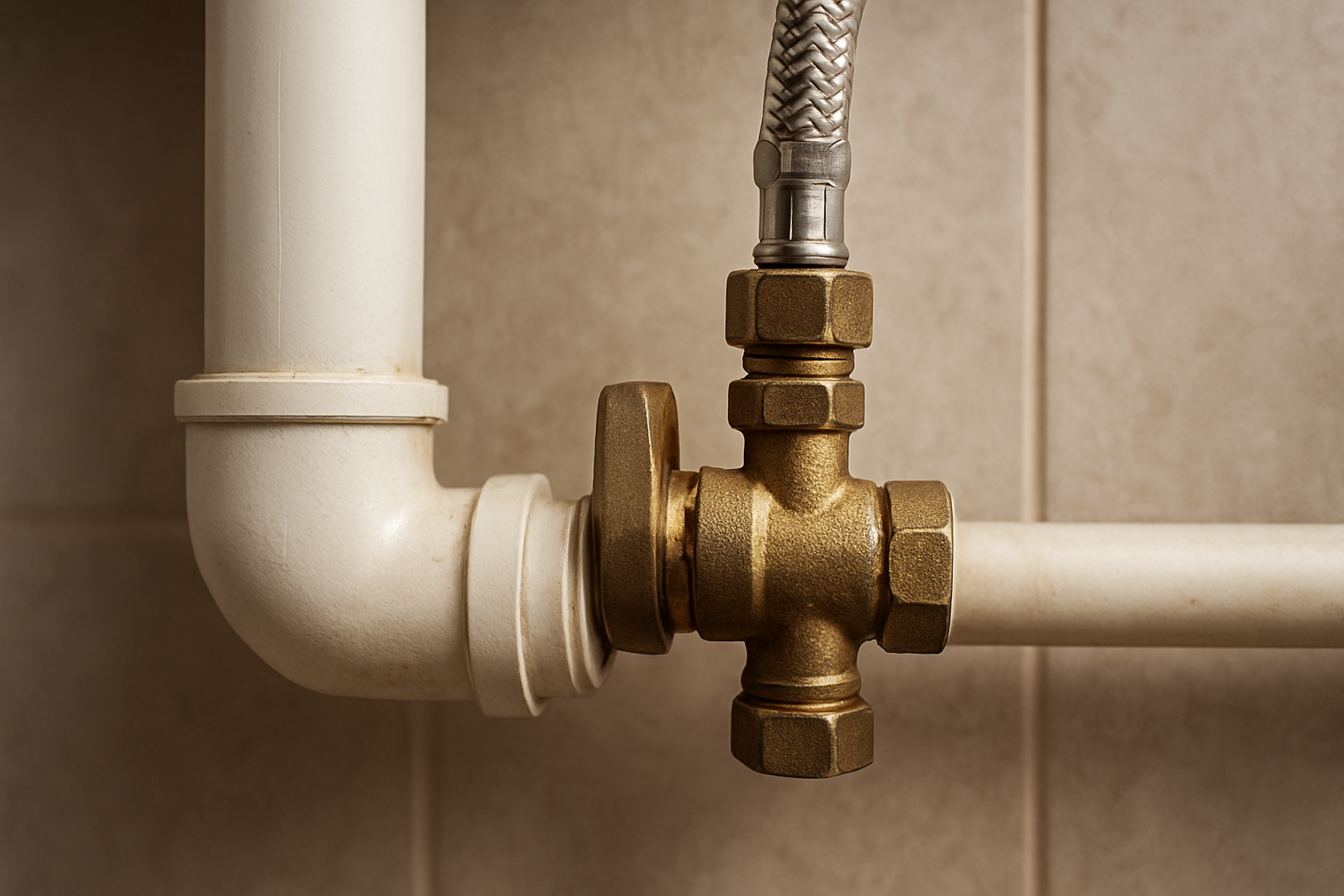 Illustrative plumbing materials